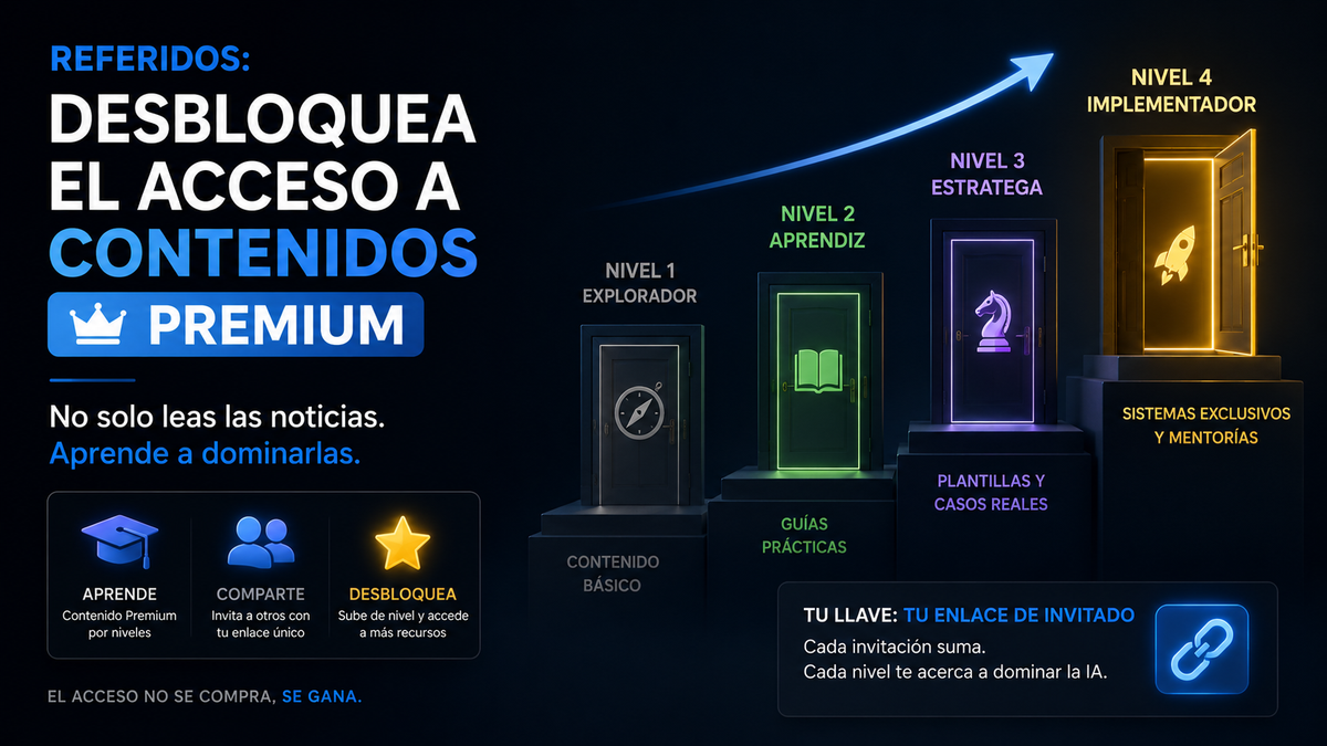 📢 Referidos: desbloquea el acceso a contenidos Premium